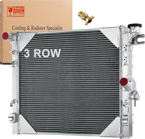 Aluminum Radiator Replacement for 2007-2018 Jeep Wrangler JK JKU 3.6L 3.8L,2007-2018 Unlimited Sahara Unlimited Rubicon Jeep Replacement Engine Radiators in Saudi Arabia