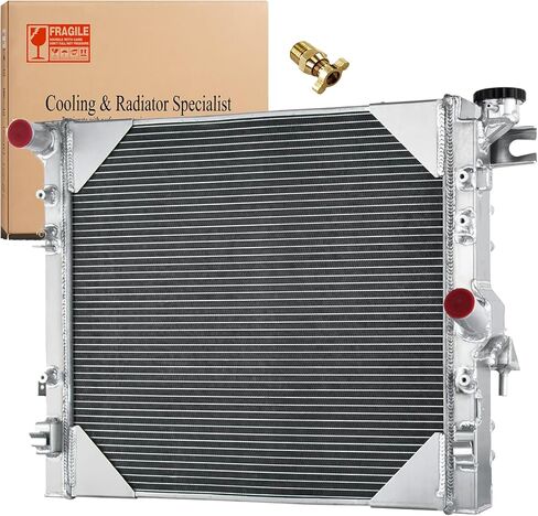 Aluminum Radiator Replacement for 2007-2018 Jeep Wrangler JK JKU 3.6L 3.8L,2007-2018 Unlimited Sahara Unlimited Rubicon Jeep Replacement Engine Radiators in Saudi Arabia