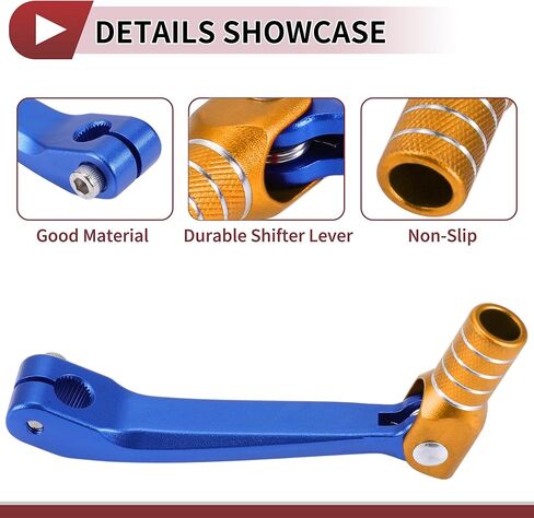 للطي معدات الدرجات النارية شيفتر رافعة لهوندا CRF150F 2003-2017 دواسة رافعة تحول الذراع أحمر أسود فضي لهجة in Kuwait