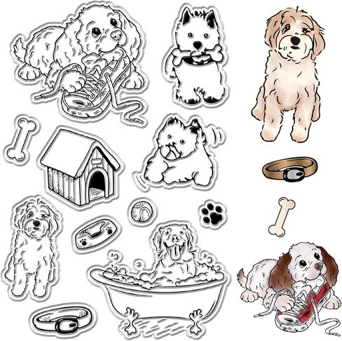 CRASPIRE Musical Note Clear Stamps Background Reusable Postmark Transparent Silicone Stamp Seals for Journaling Card Making Decor DIY Scrapbooking Supplies Album Decoration in Saudi Arabia