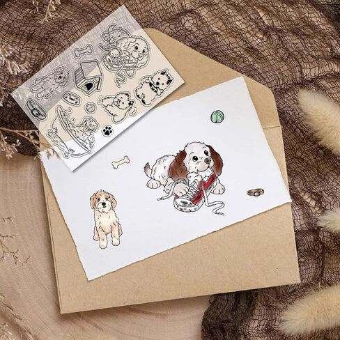 CRASPIRE Musical Note Clear Stamps Background Reusable Postmark Transparent Silicone Stamp Seals for Journaling Card Making Decor DIY Scrapbooking Supplies Album Decoration in Saudi Arabia