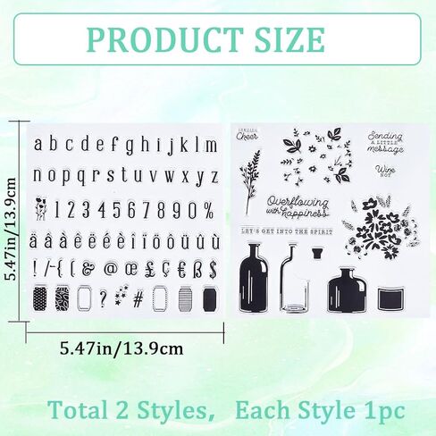 CRASPIRE Musical Note Clear Stamps Background Reusable Postmark Transparent Silicone Stamp Seals for Journaling Card Making Decor DIY Scrapbooking Supplies Album Decoration in Saudi Arabia