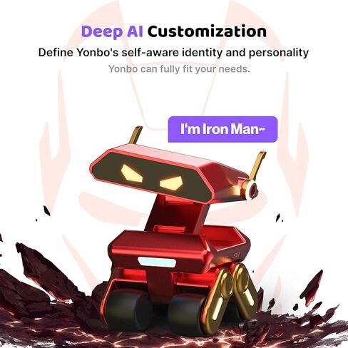 AI Robot Companion, Smart Robot Friend Powered by ChatGPT, Customized Personality, Real-Time Interactive Kids Toys, Emotion-Aware, Recognize Vision Voice Scene, Interruptible Talk, Long Memory in Saudi Arabia