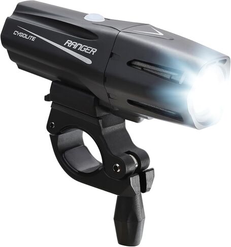 Cygolite Ranger – 1,400 Lumen Bike Light – 5 Night & 3 Daytime Modes – Compact & Durable – IP67 Waterproof – Secured Hard Mount – USB Rechargeable Headlight – for Road, Mountain, Commuter Bicycles in Saudi Arabia