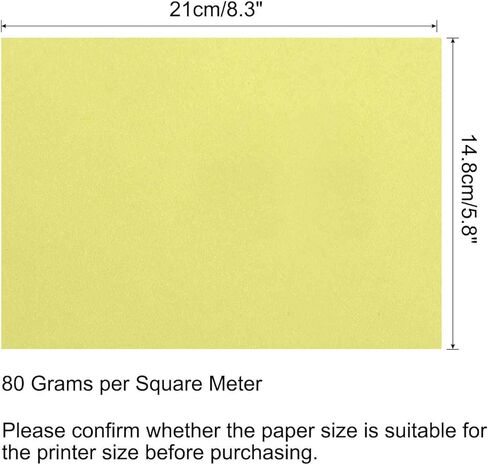 MECCANIXITY 100 Sheets Colored Copy Paper 8 1/2 Inch Printer Paper 22lb/80gsm Light Purple for Office Printing, Document Copying, Invitations, Forms, Art Projects in Saudi Arabia