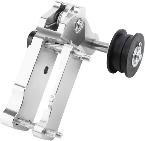 Aramox Adjuster Chain Tensioner, Universal Motorcycle Adjuster Chain Tensioner Roller CNC Aluminium Alloy Tool (Silver) in Saudi Arabia
