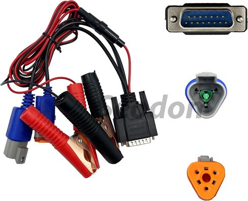 لبرنامج تشخيص دي ترويت ديزل DDDL 8.20 لـ DD13 DD15 DD16 | نسخة 2025 | أداة تشخيص ECM/TCM | لواجهة NEXIQ USB-Link 3 (De-TroitT +NEXIQ مع كمبيوتر محمول (CF53)) in Kuwait