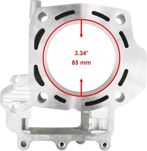 Caltric Front Rear Cylinder Piston Ring Compatible with Kawasaki Teryx 750 KRF750 4X4 2012 2013 / Brute Force 750 KVF750 2012-2014 85mm in Saudi Arabia