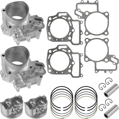 حلقة مكبس أسطوانة أمامية وخلفية كالتريك متوافقة مع Kawasaki Brute Force 750 KVF750 2005-2011 / Teryx 750 KRF750 2008-2011 85 مم in Saudi Arabia