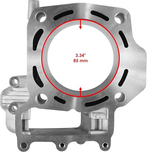 حلقة مكبس أسطوانة أمامية وخلفية كالتريك متوافقة مع Kawasaki Brute Force 750 KVF750 2005-2011 / Teryx 750 KRF750 2008-2011 85 مم in Saudi Arabia