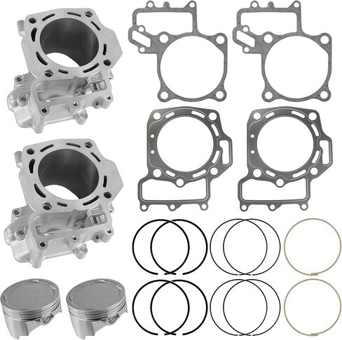 حلقة مكبس أسطوانة أمامية وخلفية كالتريك متوافقة مع Kawasaki Brute Force 750 KVF750 2005-2011 / Teryx 750 KRF750 2008-2011 85 مم in Saudi Arabia