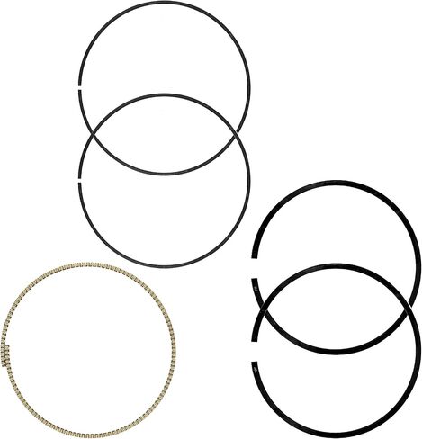 Caltric Front Rear Cylinder Piston Ring Compatible with Kawasaki Brute Force 750 KVF750 4X4i 2012-2021 in Saudi Arabia