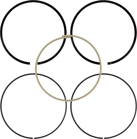 Caltric Front Rear Cylinder Piston Ring Compatible with Kawasaki Brute Force 750 KVF750 4X4i 2012-2021 in Saudi Arabia