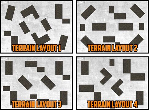 سجادات التضاريس المصنوعة من النيوبرين لبطولة 40K - الفصل المعتمد لعام 2025 (خرق) in Kuwait