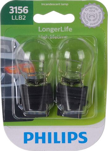 Philips 3156LLB2 LongerLife Miniature Bulb, 2 Pack in Saudi Arabia