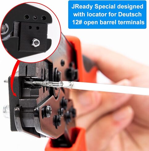 مجموعة موصلات JRready ST6337 Deutsch DTP 2 4 Pin، 12-14AWG مقاس اتصالات مختومة 12(25 A) مع أداة تجعيد ألمانية (ACT-LY-12DTP)، طقم موصل سيارات Deutsch DTP 2pin 4pin مقاوم للماء 212 قطعة in Saudi Arabia