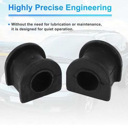 No.K3171/52001996/52003232 Front Left Front Right Stabilizer Sway Bar Bushing Kit for Dodge Dakota 1991-1996 Rubber Suspension Kit Black 2 Pcs in Saudi Arabia
