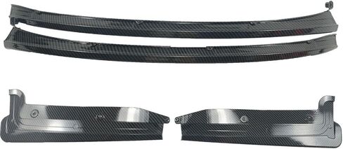 Rear Wheel Trim for Chevrolet Corvette C7 Grand Sport/Z06/ZR1 2014-2019 XL Extended Style Rear Side Fender Flare Extension Mud Guard Pair Glossy Black in Saudi Arabia