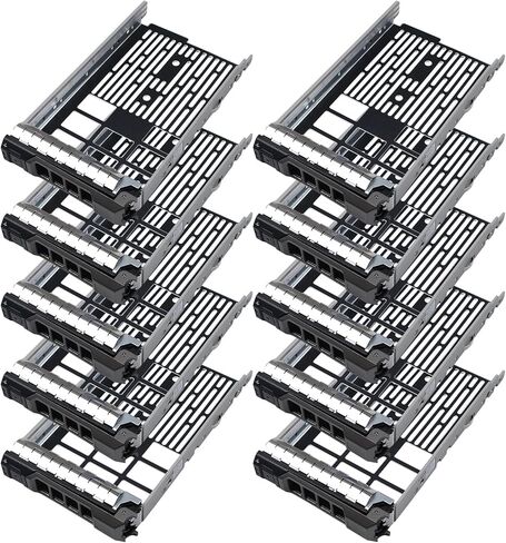 2 حزمة من علبة القرص الصلب KG1CH 0KG1CH HDD Caddy 3.5 حامل القرص الصلب SSD صينية متوافقة مع Dell PowerEdge R430 R530 R630 R730 T430 T630 T440 R420 R520 R620 R720 T420 T620 R510 R710 T410 T610 in Saudi Arabia