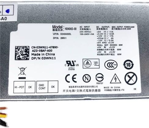 ل 390 790 990 3010 7010 9010 240W إمدادات الطاقة D240AS-00 AC240ES-00 H240AS-01 H240ES-00 L240ES/D240ES-01 in Kuwait