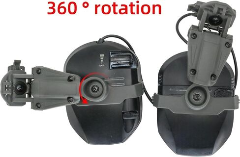ARC Rail Adapter for Fast Series Helmets Compatible with Walker's Razor Earmuffs (Walkers Razor,Walkers Razor Digital) in Saudi Arabia