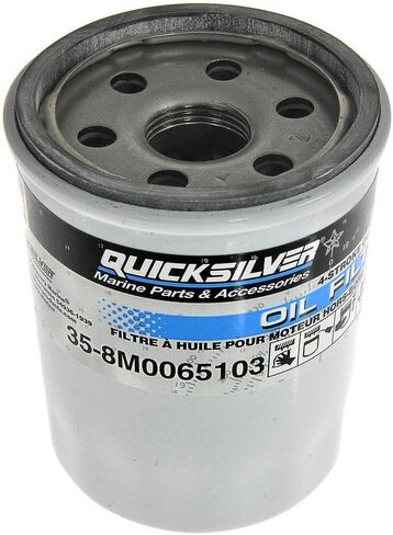 طقم تغيير الزيت Quicksilver 25W-40 للوحات الخارجية من Mercury L6 Verado بقوة 200 حصان إلى 400 حصان in Saudi Arabia