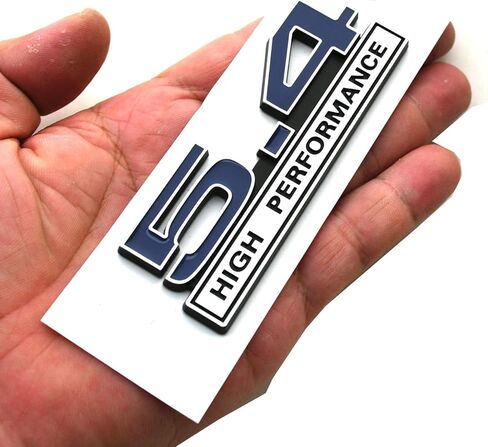 2pcs 5.4 High Performance Engine Emblems Badge 3D Decals Stickers Cars Trucks (Blue) in Saudi Arabia