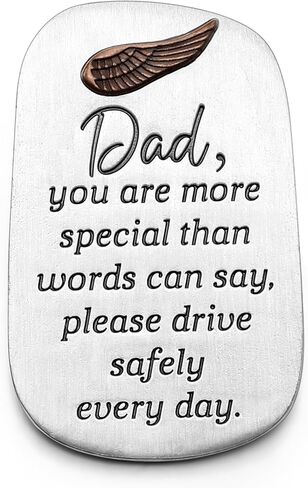 ذكر هدية معدنية قناع السيارة كليب محرك آمن السيارات قناع كليب الجارديان الملاك هدايا ملهمة 2 بوصة لعيد الأب الرجال سيارة عيد ميلاد (حفيد) in Kuwait