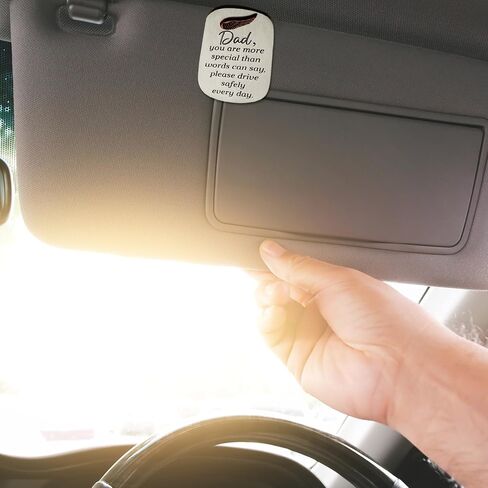 ذكر هدية معدنية قناع السيارة كليب محرك آمن السيارات قناع كليب الجارديان الملاك هدايا ملهمة 2 بوصة لعيد الأب الرجال سيارة عيد ميلاد (حفيد) in Kuwait