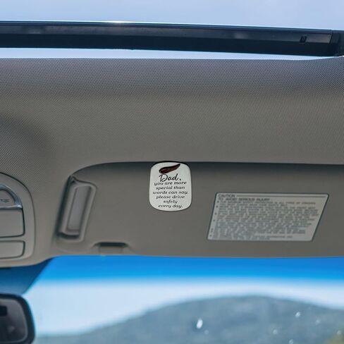 ذكر هدية معدنية قناع السيارة كليب محرك آمن السيارات قناع كليب الجارديان الملاك هدايا ملهمة 2 بوصة لعيد الأب الرجال سيارة عيد ميلاد (حفيد) in Kuwait