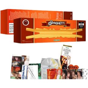 الألبوم المنفرد الأول LE SSERAFIM SPAGHETTI [إصدار CHEEKY NEON PEPPER.] قرص مضغوط + كتاب صور + بطاقة صور + بطاقة بريدية + ملصق in Kuwait