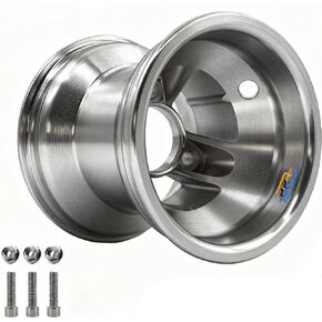 5inch Aluminum Front Wheel Rim Replacement for Go Karts UTV Karting Dirt Bike ATV Quad Bike with 10X4.50-5 Tire (Centre Hole Model) in Kuwait