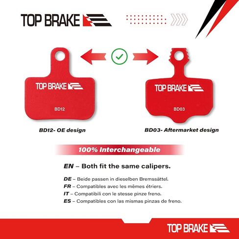 Top Brake Disc Bike Brake Pads for Sram Level T,TL, Level Ultimate B1, Avid Elixir 1 3 5 7 9 R ER CR Mag Sram XX,X0,XXWC DB1,3,5 in Saudi Arabia