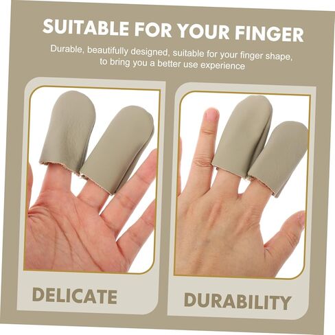 DIY Craft Sewing Essential Finger Sleeve Guards Chop Guard for Fingers Index Thumb Protector Portable in Saudi Arabia
