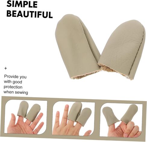 DIY Craft Sewing Essential Finger Sleeve Guards Chop Guard for Fingers Index Thumb Protector Portable in Saudi Arabia