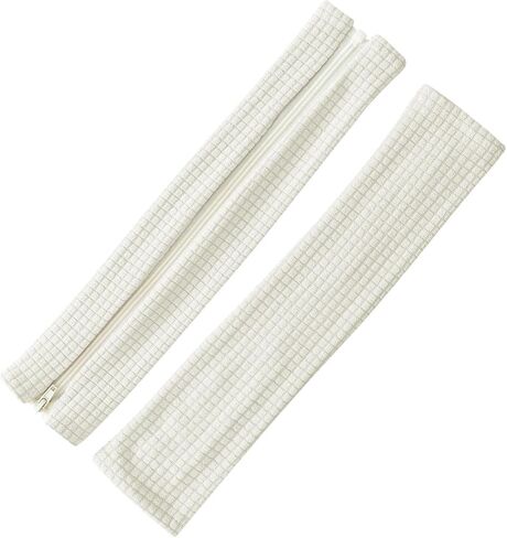 Washable Arm Pad Cover for Office Chair, Replacement Armrest Slipcovers, Beige in Saudi Arabia