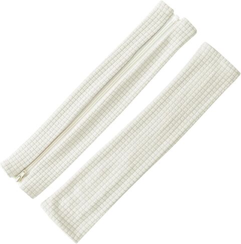 Washable Arm Pad Cover for Office Chair, Replacement Armrest Slipcovers, Beige in Saudi Arabia