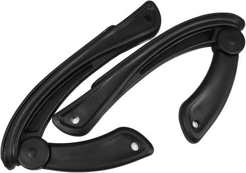 Gadpiparty 1Pair Professional Armrest Replacement for Office Chairs Sturdy Daily Use Armrests for Enhanced Comfort and Independence Easy Installation for Home Office Use in Saudi Arabia