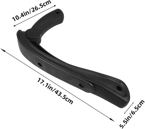 Gadpiparty 1Pair Professional Armrest Replacement for Office Chairs Sturdy Daily Use Armrests for Enhanced Comfort and Independence Easy Installation for Home Office Use in Saudi Arabia