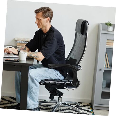 Gadpiparty 1Pair Professional Armrest Replacement for Office Chairs Sturdy Daily Use Armrests for Enhanced Comfort and Independence Easy Installation for Home Office Use in Saudi Arabia