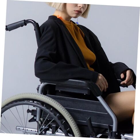 DOITOOL 1Pair Comfortable Wheelchair Armrest Pads Chair Arm Cushion Replacement Easy to Install Non Slip Design for Office and Home Use in Saudi Arabia