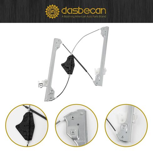 Dasbecan Power Window Regulator Without Motor Compatible with Nissan Maxima 2009-2014 Sedan Front Left Driver Side Replaces 752-458 80721-9DH0A 80721-9DH1A 80721-9N00A in Saudi Arabia