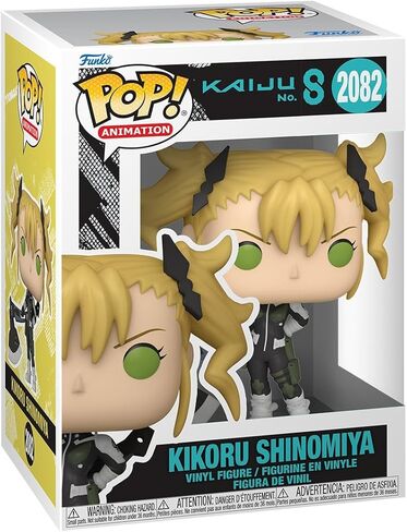 Funko Pop! Animation: Kaiju No.8 - Kikoru Shinomiya - Collectable Vinyl Figure - Gift Idea - Official Merchandise - Toys for Kids & Adults - Anime Fans - Model Figure for Collectors and Display in Saudi Arabia