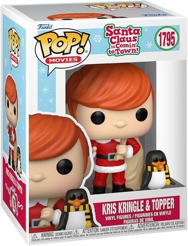 Funko Pop! & Buddy: Santa Claus is Comin' to Town - Kris Kringle with Topper - Collectable Vinyl Figure - Gift Idea - Official Merchandise - Toys for Kids & Adults - Movies Fans in Saudi Arabia