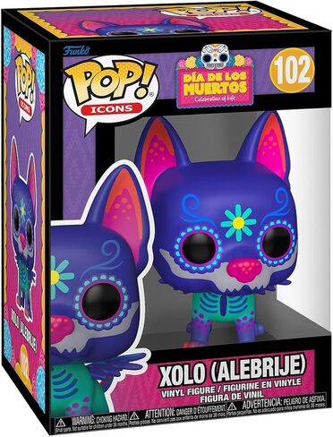 Funko Pop! Icon: Dia De Los Muertos - Xolo (Alebrije) - Collectable Vinyl Figure - Gift Idea - Official Merchandise - Toys for Kids & Adults - Movies Fans - Model Figure for Collectors and Display in Saudi Arabia