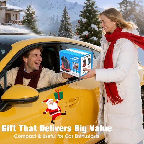 Electric Ice Scraper,3 In 1 Upgraded Ice Scrapers for Car Windshield, Handheld Electric Snow Scraper Remover, Electric Windshield Scrapers Non Scratch, Multi-Purpose Electric Cleaner and Polisher in Saudi Arabia