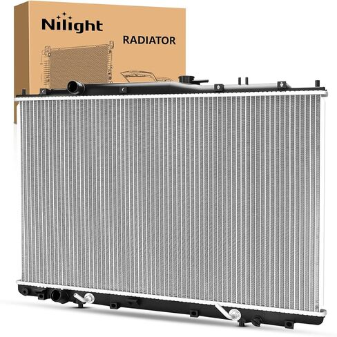 Nilight Radiator for Acura MDX V6 3.5L 2003 2004 2005 2006, Honda Pilot V6 3.5L 2005-2008 Automatic Transmission, Engine Coolant Radiator Replace# 19010RDJA51, 19010RDJA52 in Kuwait