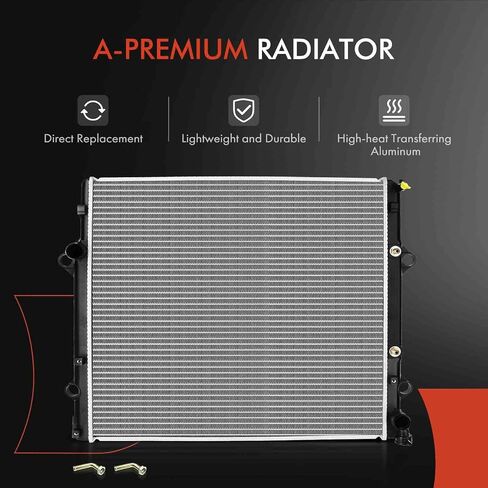 مجموعة مشعاع تبريد المحرك الممتاز مع مبرد زيت ناقل الحركة متوافق مع لكزس GX460 2010-2021، ناقل حركة أوتوماتيكي، استبدال # LX3010146، 16400-38250 in Kuwait