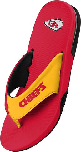 FOCO Seattle Seahawks NFL Mens Team Color Contour Flip Flops in Saudi Arabia
