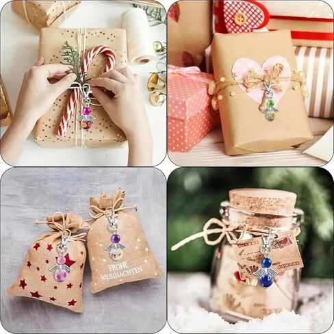 180Pcs DIY Angel Pendant Keychains Kit Including Alloy Wing Spacer Imitated Pearl Bead Pendant Lobster Buckle Claw Clasps and Pliers Jewelry Making Supplies Repair Tools Kit for Women Adults Teens in Kuwait